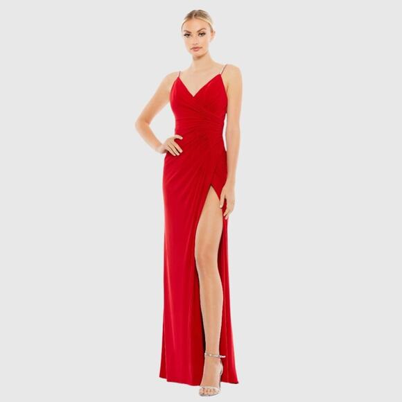 Mac Duggal Dresses & Skirts - Mac Duggal Red Maxi Dress